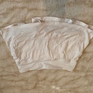 WHITE LULULEMON SKIRT